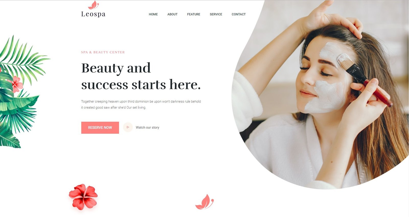 Leospa – Clean & Minimal SCSS HTML5 Template