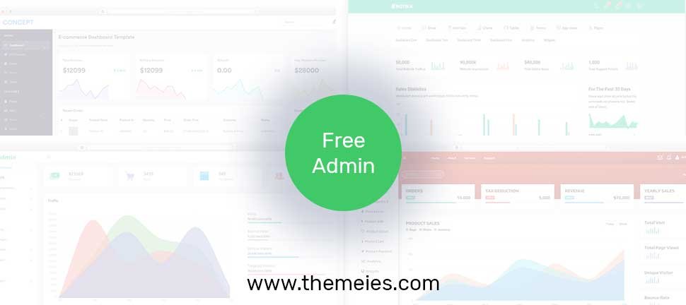 Best Free Admin Templates To Create Custom Dashboard