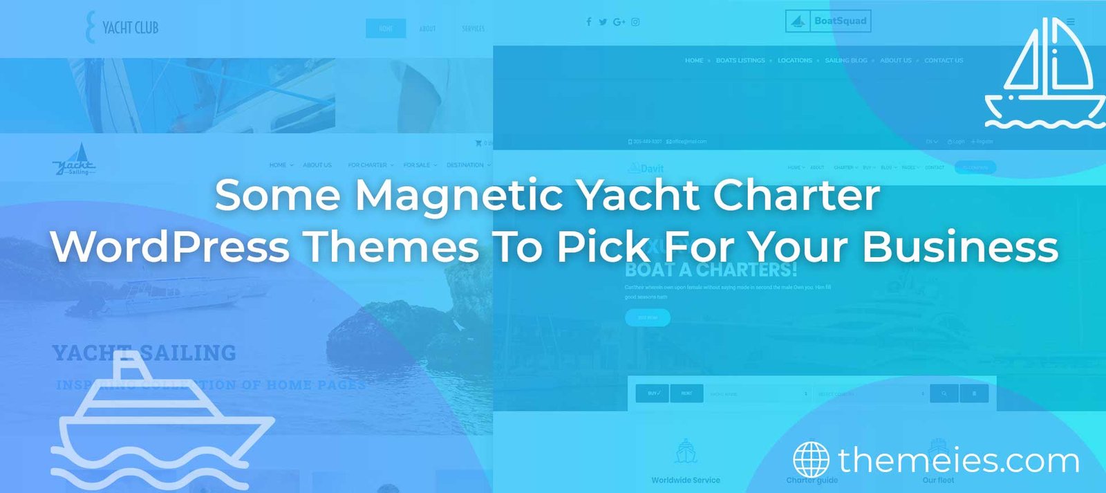yacht charter WordPress themes