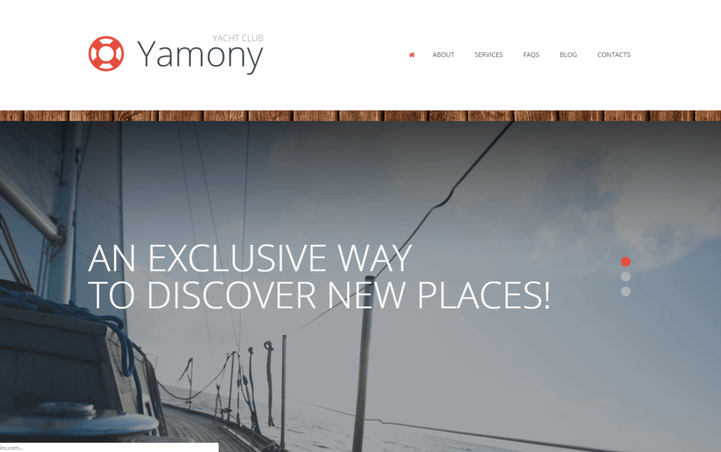 Magnetic Yacht Charter WordPress Themes 